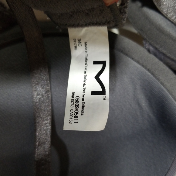 Maiden form lace push up bra. Dusty purple. 34C - Picture 7 of 7